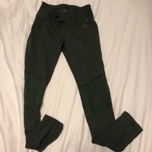 CALIA by Carrie Underwood Green Moto Leggings